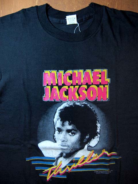 1980s【SCREEN STARS】マイケルジャクソン?スリラー?ロックTシャツ 
