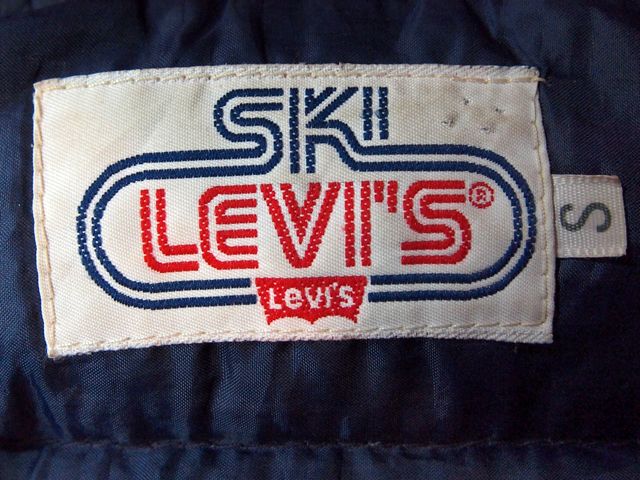 【訳あり品】70s USA製 SKI Levis スキーリーバイス ダウンベスト