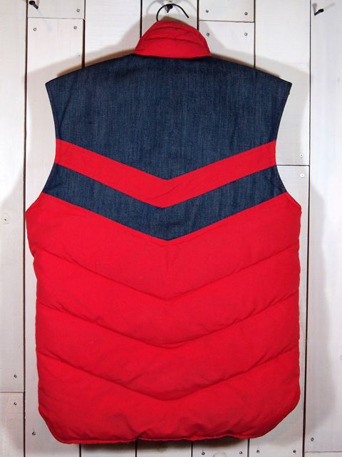 1970s【SKI LEVI'S】ダウンベスト - 古着屋HamburgCafe