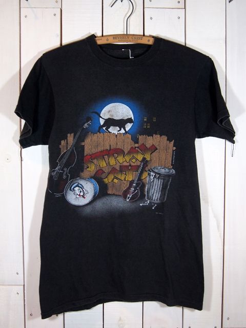 1980s〝ストレイキャッツ〟83年STRUTTIN' ACROSS AMERICAツアーTシャツ
