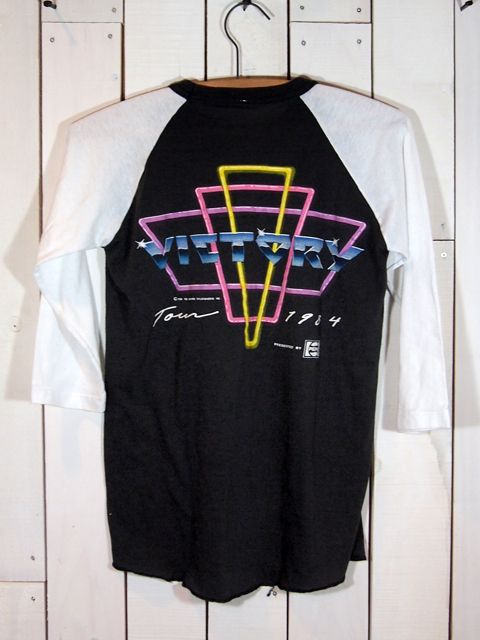 1980s〝マイケルジャクソン〟84年VICTORYツアーTシャツ - 古着屋 