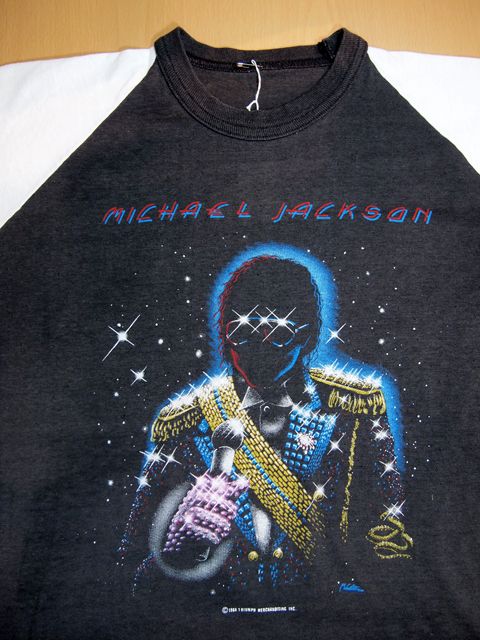 1980s〝マイケルジャクソン〟84年VICTORYツアーTシャツ - 古着屋