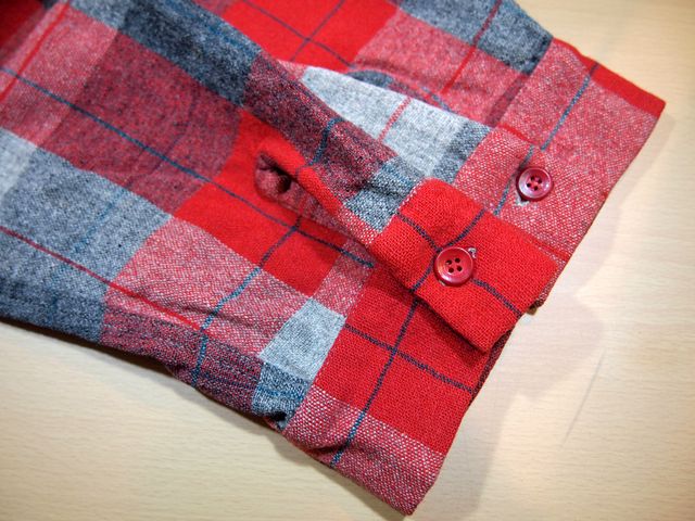 1950s【Buck Skein Brand】ウールシャツ - 古着屋HamburgCafe