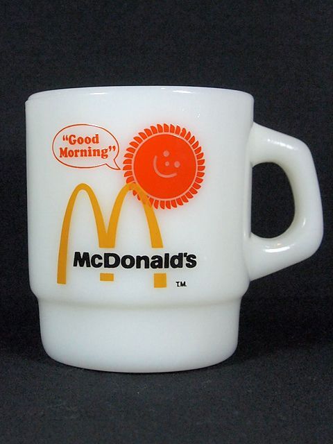 ssFireKingスタッキングマグ・マクドナルド   古着屋