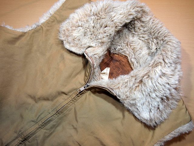 1970s【Woolrich】ボアベスト - 古着屋HamburgCafe