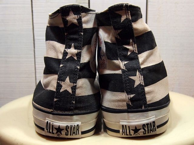 【正規品】値下げCONVERSEハイカット 新品 星条旗柄メンズ27.5cm