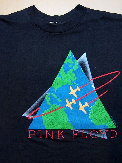 80s PINK FLOYD ピンクフロイド WORLD TOUR Tシャツ