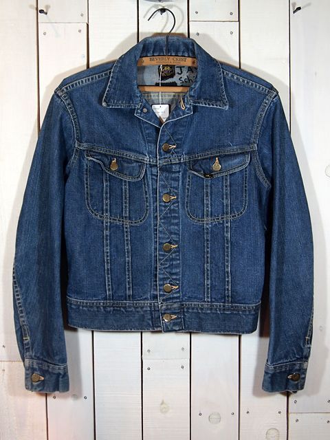 1960s【Lee】101‐Jデニムジャケット size36 - 古着屋HamburgCafe