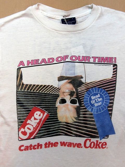 1980sマックスヘッドルーム コカ・コーラTシャツ - 古着屋HamburgCafe
