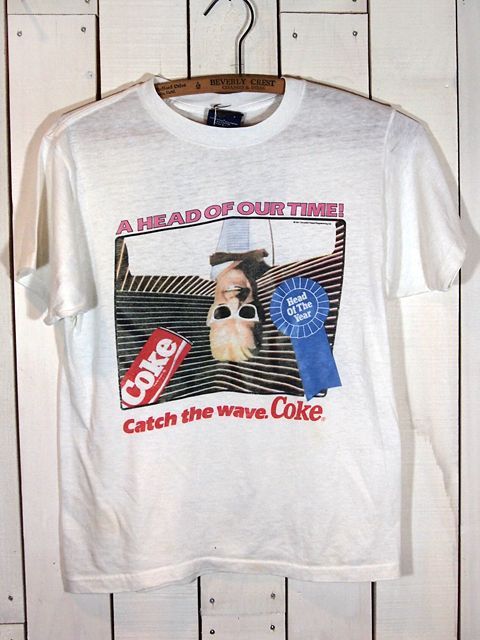 1980sマックスヘッドルーム コカ・コーラTシャツ - 古着屋HamburgCafe