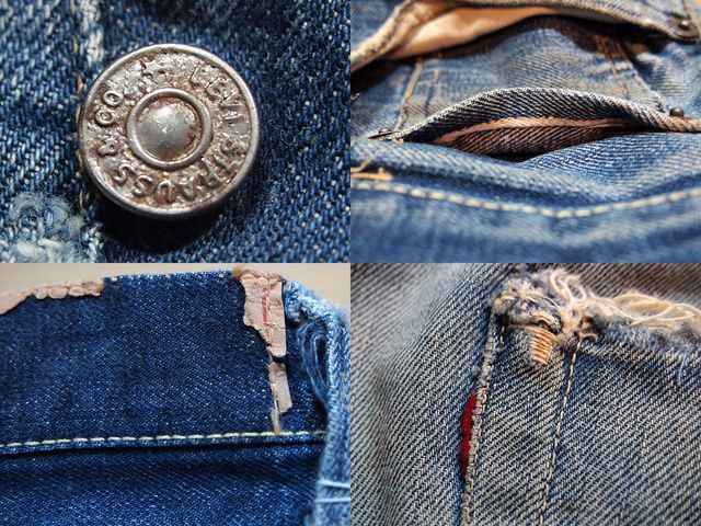 1960s【LEVI'S】501XXギャラ無し紙パッチ - 古着屋HamburgCafe