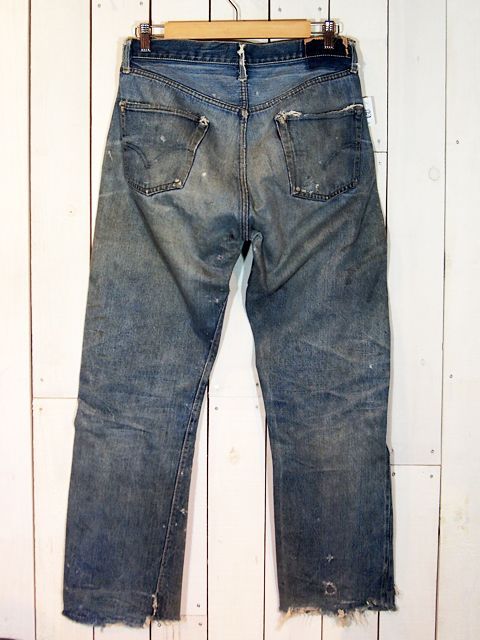 1960s【LEVI'S】501XXギャラ無し紙パッチ - 古着屋HamburgCafe