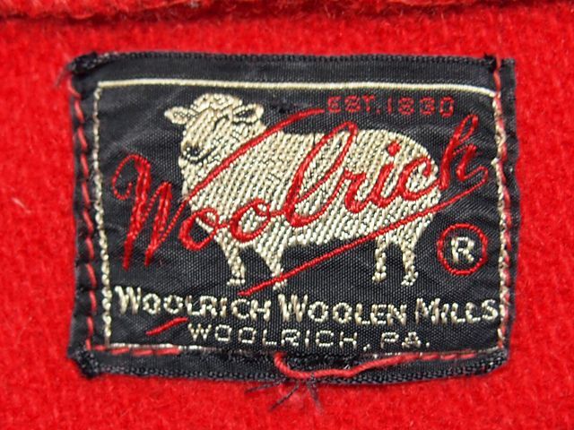 Woolrich Woolen Mills ハンティングJKT 50’s