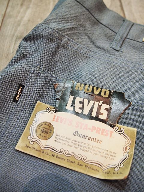 デッドストック!!1970s【LEVI'S】スタプレBigE