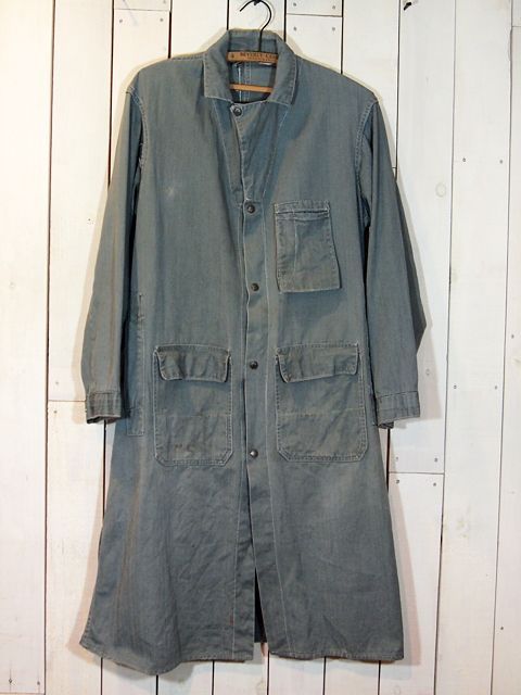 70s フランス ワークコート】ショップコート - 57 Rue de Rome