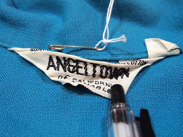 1960s【ANGELTOWN】レーヨンボーリングシャツ - 古着屋HamburgCafe