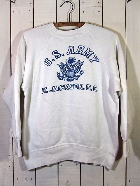 1960s【U.S.ARMY】染込みスウェット - 古着屋HamburgCafe