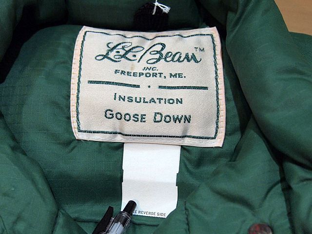 ジャケット/アウター 希少 70s llbean ダウンベスト エルエルビーン