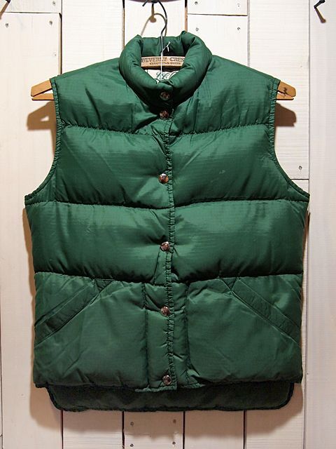 llbean ダウンベスト vintage 70s〜80s M グリーン