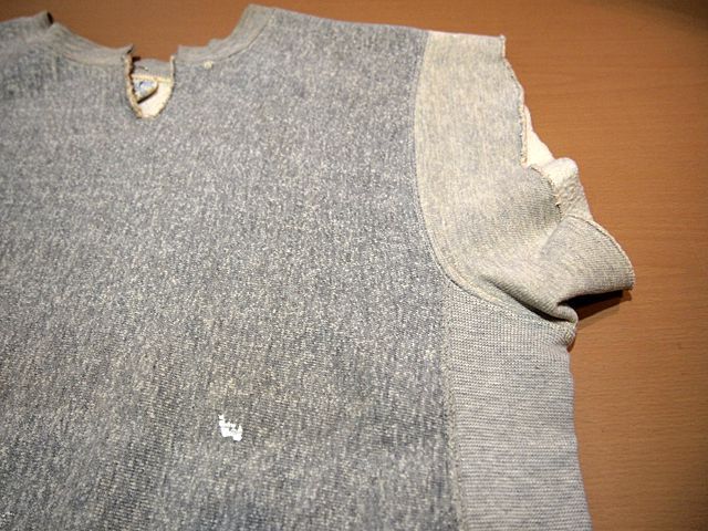 1970s【Champion】単色タグ リバースウィーブスウェット　カットオフ