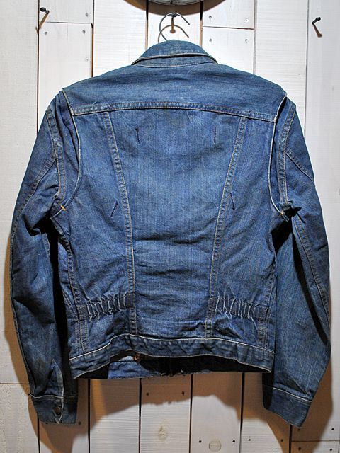 1960s【Wrangler】縦ベル11MJZデニムジャケット Size36 - 古着屋 