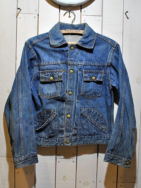 1960s【ELY】デニムジャケット - 古着屋HamburgCafe