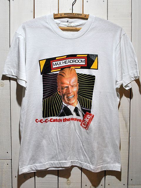 80sヴィンテージ Max Headroom　マックスヘッドルーム  Tee