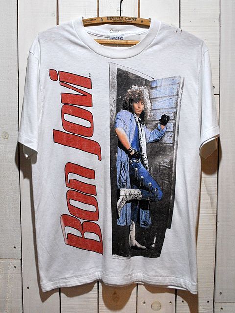 BON JOVI ボン ジョビ コピーライト バンドT ロックT Tシャツ