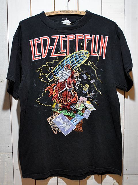 1990s LED ZEPPELINバンドTシャツ - 古着屋HamburgCafe