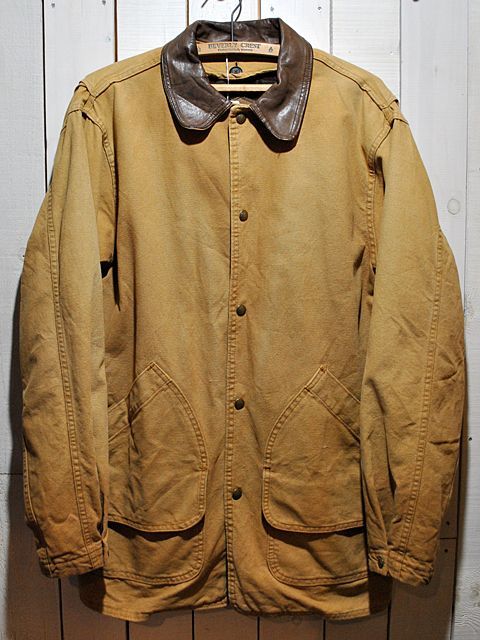 1980s【Woolrich】裏ブランケットダックハンティングジャケット 古着屋HamburgCafe