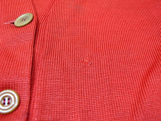 1940s【Wilson】レタードカーディガン - 古着屋HamburgCafe