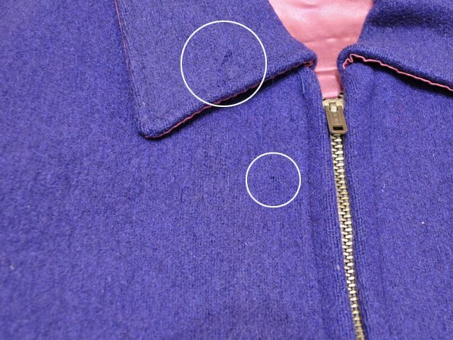 1950s〜【BUTWIN】リバーシブルスタジャン メルトン×サテン