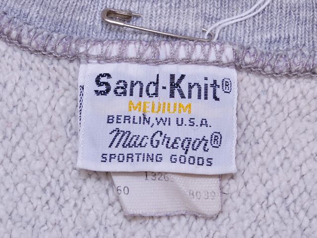 1980s【Sand-Knit】リバースウィーブスウェット