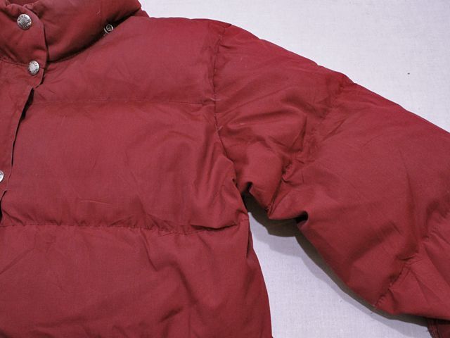 1980s【THE NORTH FACE】ダウンジャケット 茶タグ 表記W-L