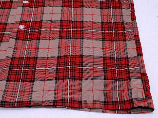 1940s【McGREGOR】ウールギャバジンシャツ　表記L(実寸XL)