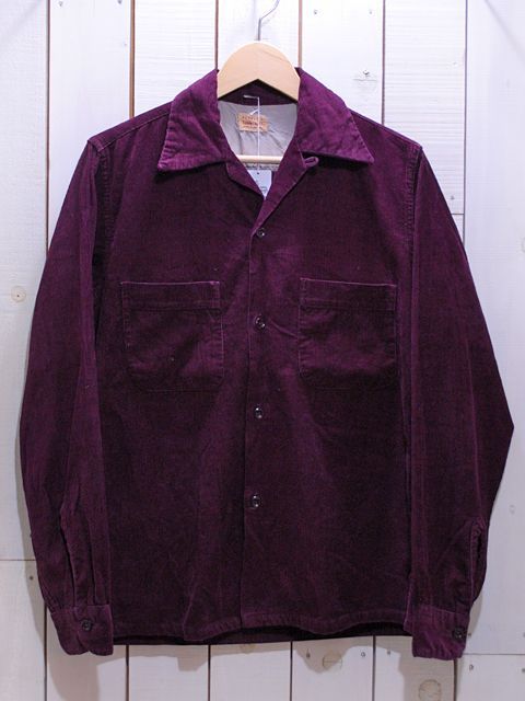 1950s【PENNEY'S TOWNCRAFT】コーデュロイシャツ 表記S - 古着屋