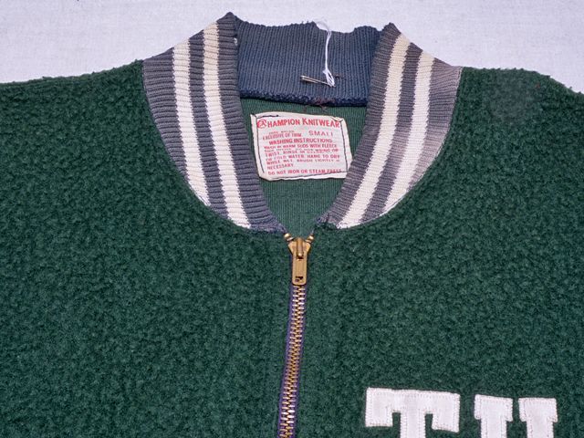 1960s【Champion】パイルジャージ タタキタグ 表記S - 古着屋