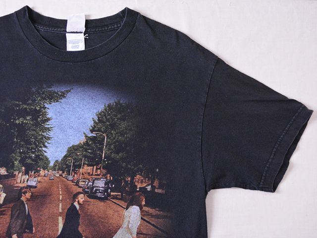1990s THE BEATLES ABBEY ROAD Tシャツ 表記L - 古着屋HamburgCafe