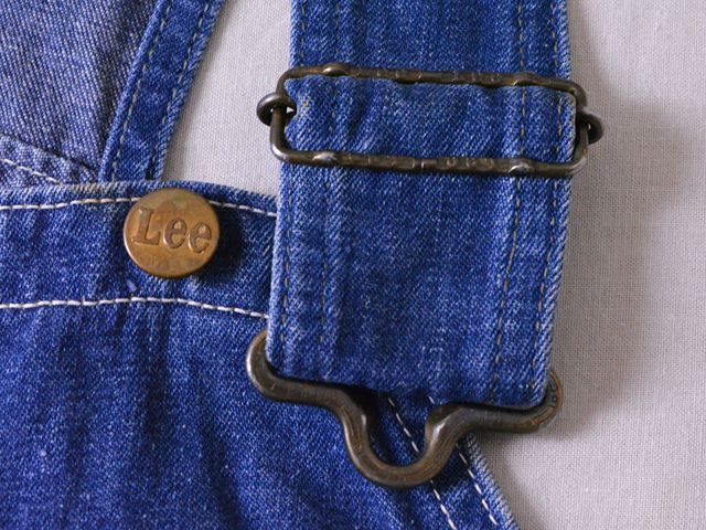 1960s-70s【Lee】JELT DENIMオーバーオール 実寸w36 - 古着屋HamburgCafe