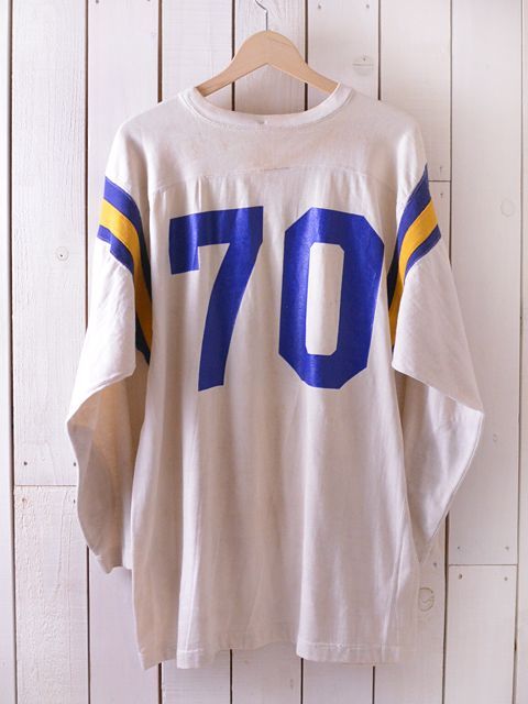 70年代 フットボールtee ナンバリング