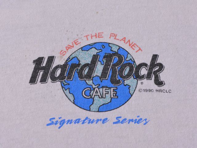 1990s Hard Rock Cafe×Peter Max Tシャツ 表記S - 古着屋HamburgCafe