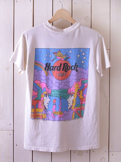 1990s Hard Rock Cafe×Peter Max Tシャツ 表記S - 古着屋HamburgCafe