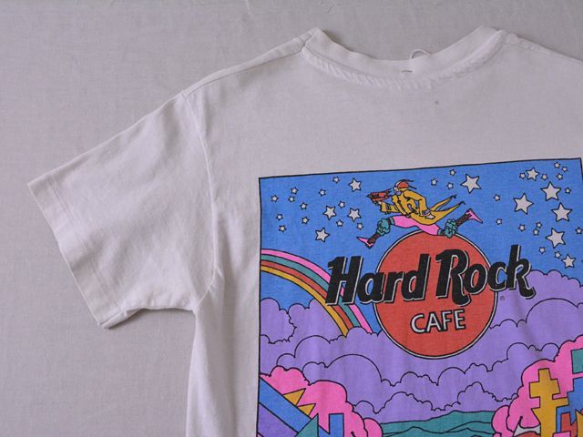 1990s Hard Rock Cafe×Peter Max Tシャツ 表記S - 古着屋HamburgCafe