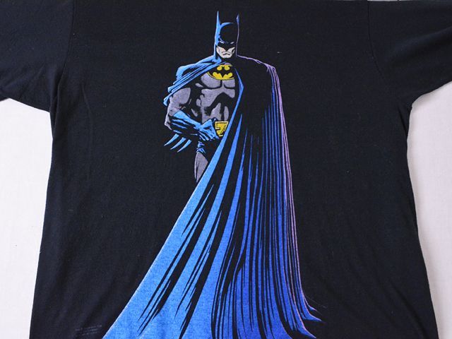 1980s BATMANアメコミTシャツ 表記M - 古着屋HamburgCafe