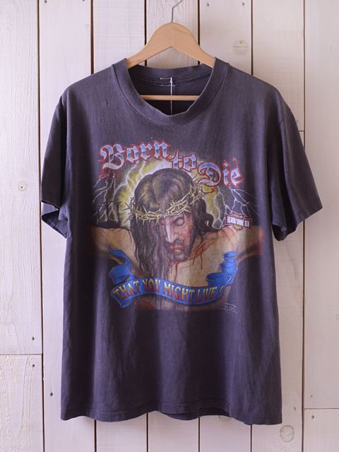 希少XL 90's JESUS HEAVENLY DIVINE SON Tシャツ