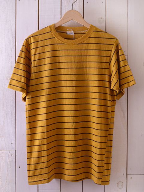 1970s TOWNCRAFT ボーダーTシャツ 表記L - 古着屋HamburgCafe