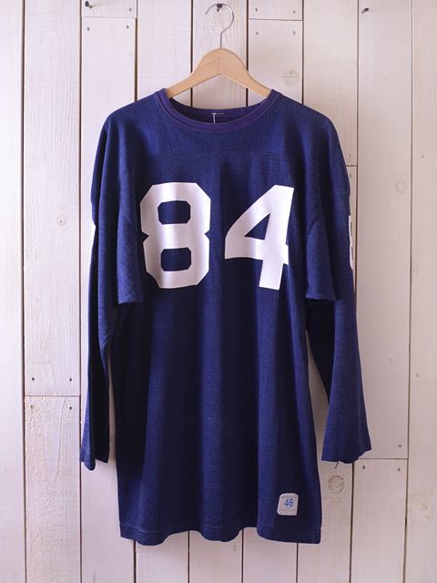 1960s-70s Champion ナンバリングフットボールTシャツ　表記46