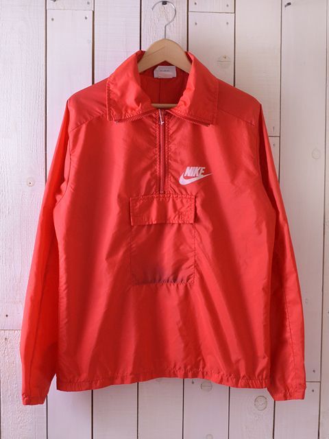 1970s NIKE ナイロンプルオーバージャケット 表記S - 古着屋HamburgCafe