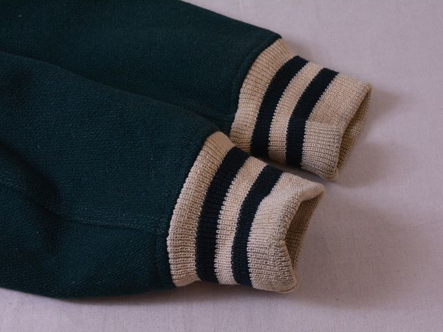 1950s H.L.Whiting オールメルトンスタジャン 表記44 - 古着屋HamburgCafe