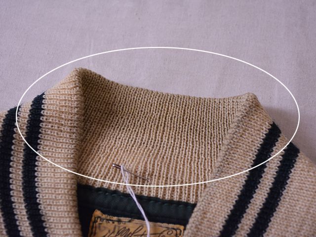 1950s H.L.Whiting オールメルトンスタジャン 表記44 - 古着屋HamburgCafe